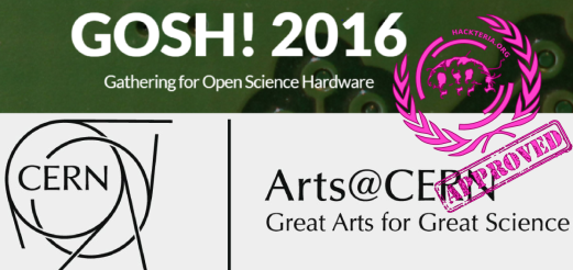 GOSH!2016 meets Arts@CERN